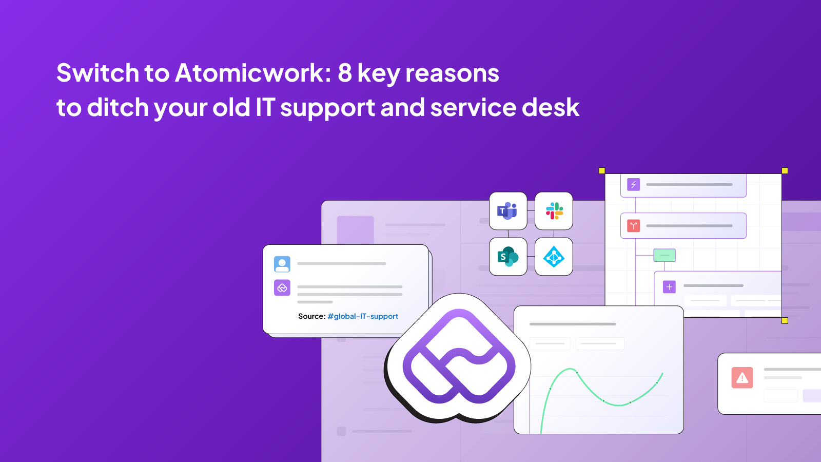Switch to Atomicwork: 8 key reasons to ditch your old IT support and service desk